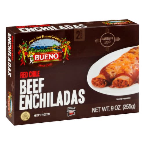 Bueno Chicken Enchiladas Red Sauce