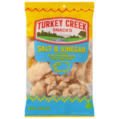 Turkey Creek Pork Rinds Salt And Vinegar