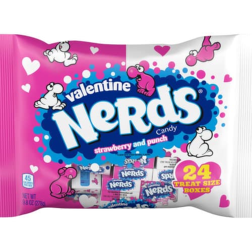 Nerds To/From Mini Box Valentine Exchange