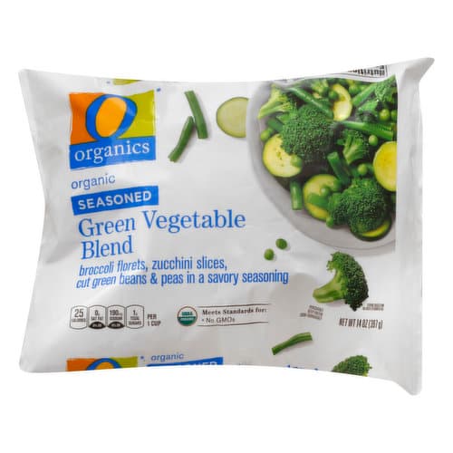 O Organics Green Vegetable Blend Seasoned