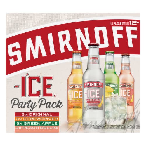 Smirnoff Ice Malt Beverage, Premium, Party
