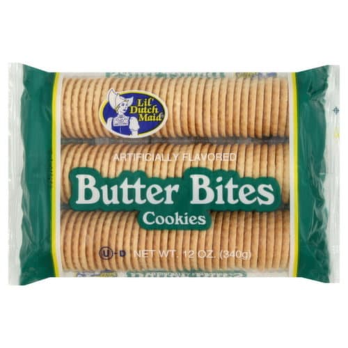 Lil Dutch Maid Cookies, Butter Bites