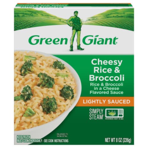 Green Giant Cheesy Rice And Broccoli