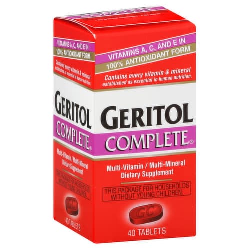 Geritol Multi-Vitamin & Mineral