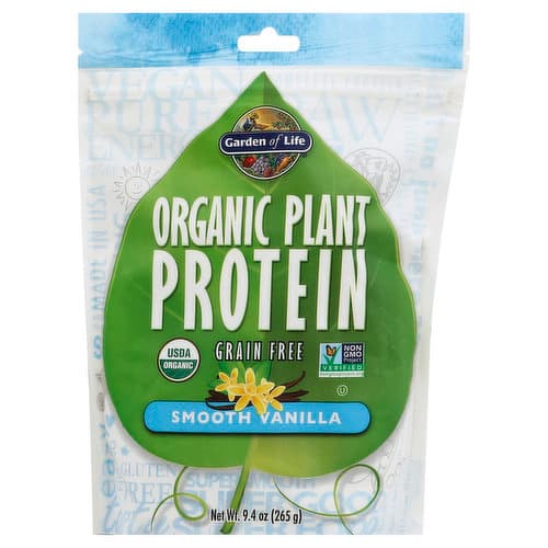 Garden Of Life Organic Smooth Vanilla Plant Protein