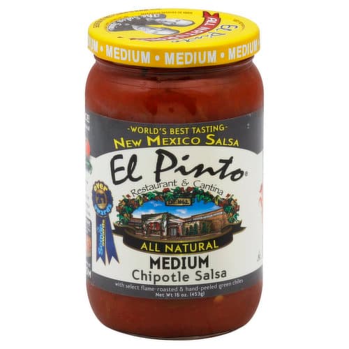 El Pinto Salsa All Natural Medium Chipotle