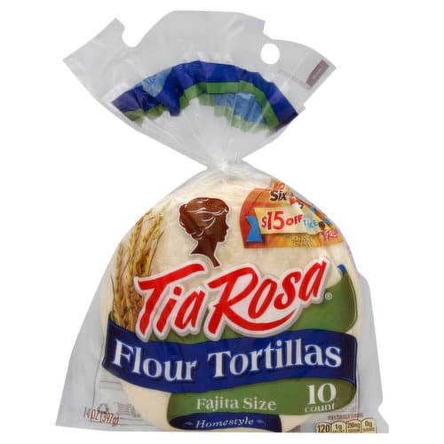 Tia Rosa Flour Tortillas - Homestyle