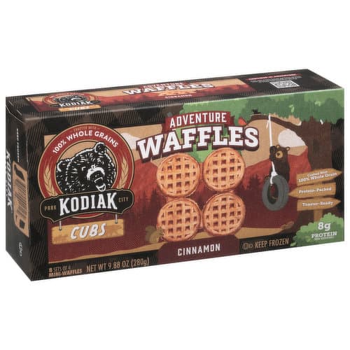 Kodiak Cubs Adventure Waffles Cinnamon