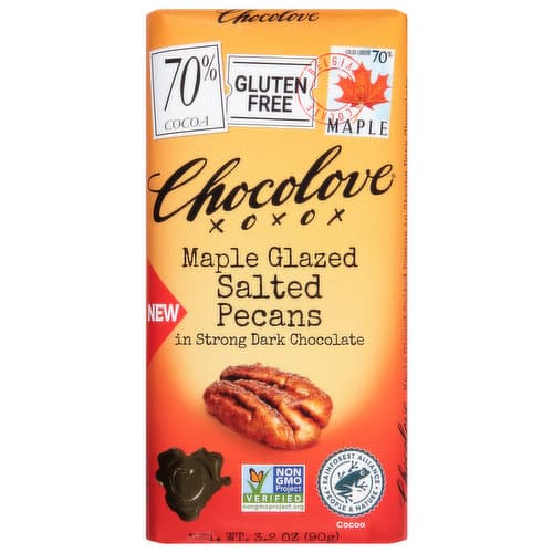 Choco Bar Maple Glazed Chocolate Pecan Dark