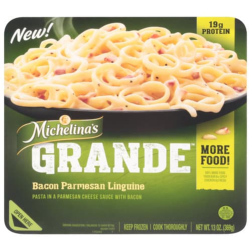 Michelina Grande Bacon Parmesan Linguine
