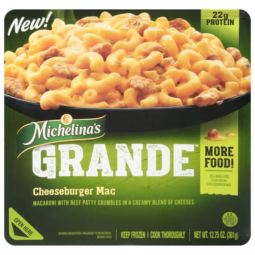 Michelina'S Grande Cheeseburger Mac