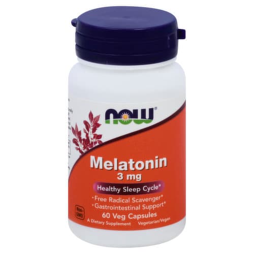 Now Melatonin, Veg Capsules