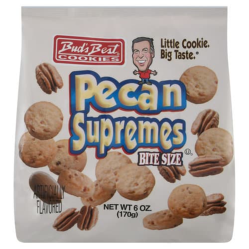 Bud'S Best Cookies Cookies, Pecan Supremes, Bite Size
