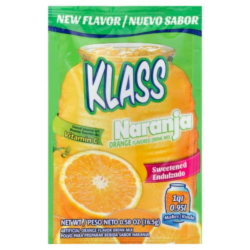 Klass Drink Mix Orange