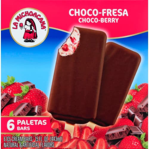 La Michoacana Ice Cream Bars Choco Berry