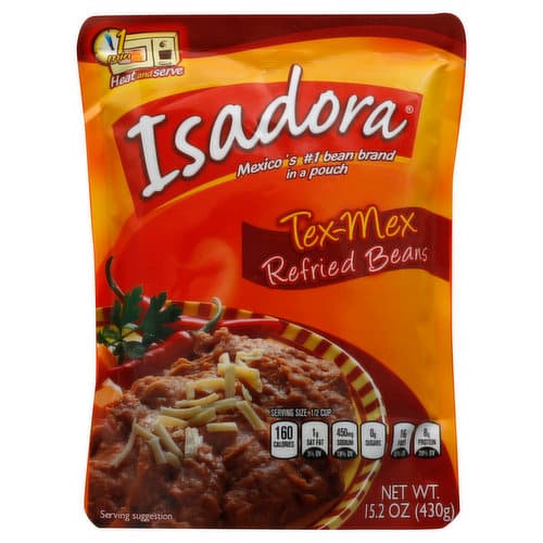 Isadora Tex Mex Refried Beans