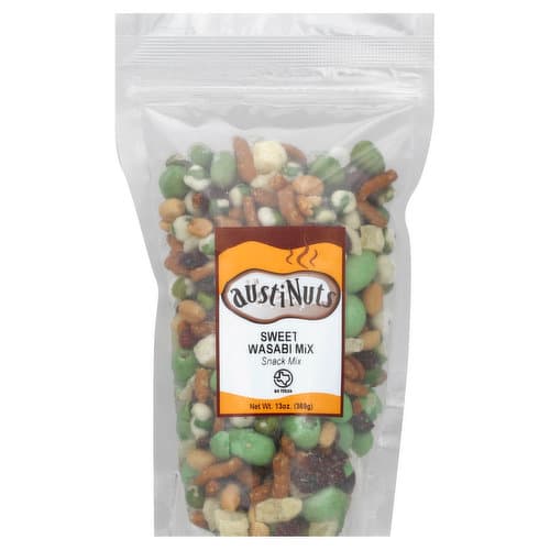 Austinuts Sweet Wasabi Peas