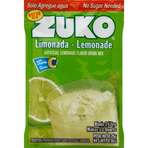 Zuko Limonada Lemonade Flavor Drink Mix
