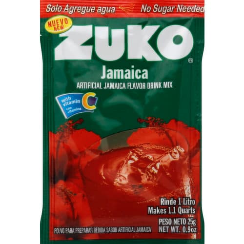 Zuko Jamaica Flavor Drink Mix