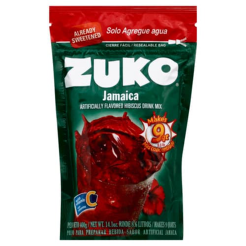 Zuko Drink Mix Jamaica Flavor