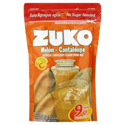 Zuko Drink Mix, Cantaloupe