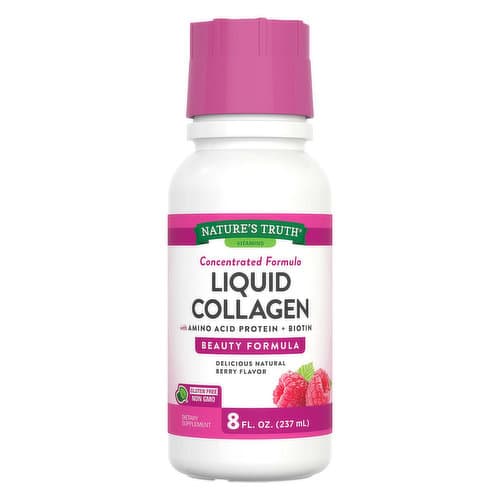 Nature'S Truth Beauty Formula Berry Flavored Liquid Collagen