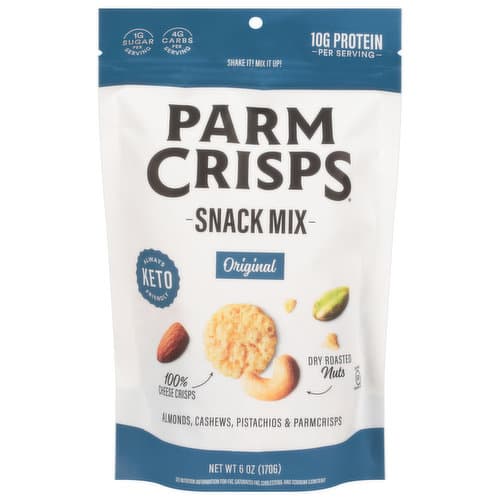 Is it Ginger Free? Parm Crisps Crisps Snack Mix Original