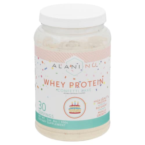 Alani Nu Whey Protein Powder-Confetti Cake