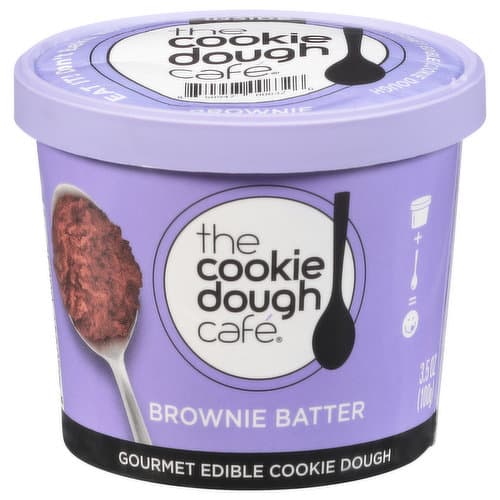 The Cookie Dough Cafe Cookie Dough, Gourmet, Edible, Brownie Batter