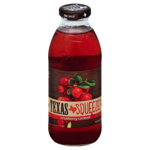 Texas Tea Juice Cranberry Cocktail
