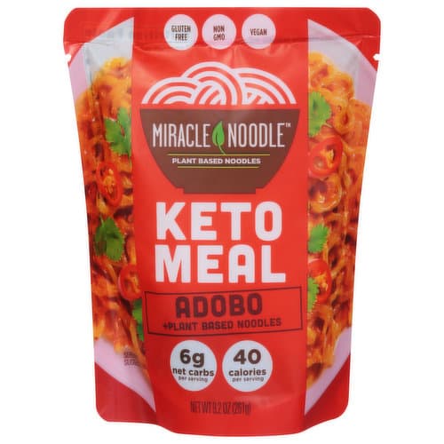 Miracle Noodle Keto Meal Adobo + Plant Based Noodles