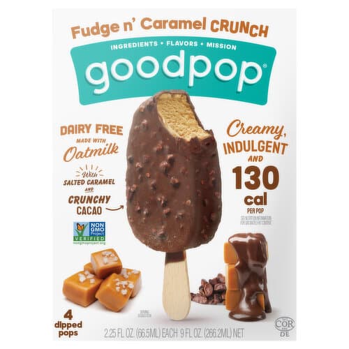 Fudge N' Caramel Crunch Dipped Bar