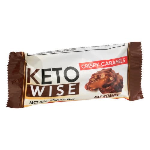 Keto Wise Crispy Caramels Fat Bombs