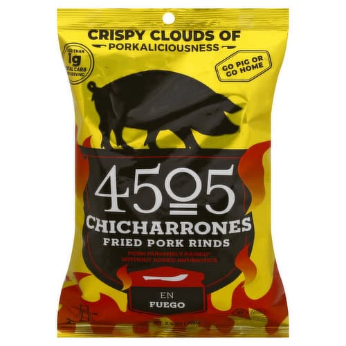4505 Meats Pork Rind En Fuego