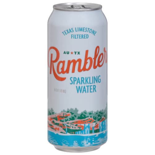 Rambler Sparkling Water, Texas Limestone Filtered