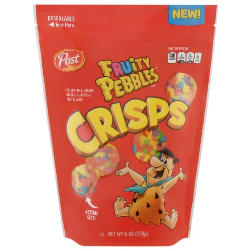 Is it Vegetarian? Post Fruity Pebbles Crisps