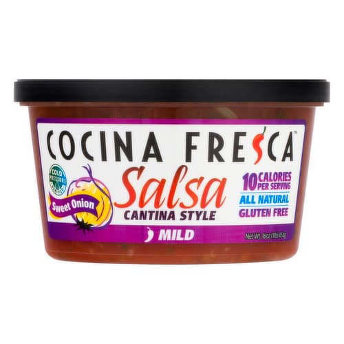 Cocina Fresca Cantina Style Salsa Mild Sweet Onion
