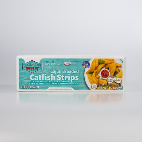Lousiana Select Foods Cajun Breaded Catfish Strips