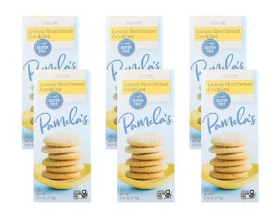 Is it Lactose Free? Pamela's Products Cookies Gluten Free Lemon Shortbread