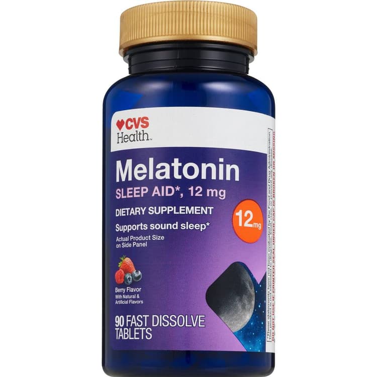 Cvs Health Melaton Sleep Aid*, Dietary Supplement 90 Fast Dissolve