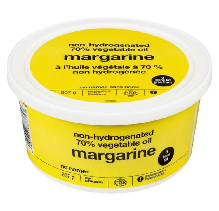 No Name Non-Hydrogenated 70% Vegetable Oil Margarine