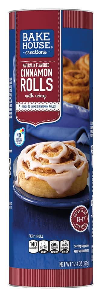 Bake House Creations Cinnamon Rolls With Icing