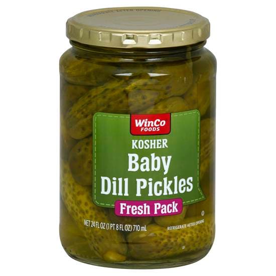 Winco Foods Kosher Baby Dill Pickles Fresh