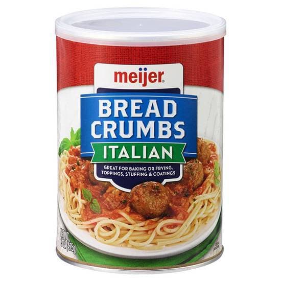 Meijer Bread Crumbs Italian Seasoned