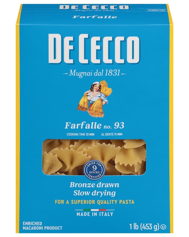 Is it Fish Free? De Cecco Farfalle No