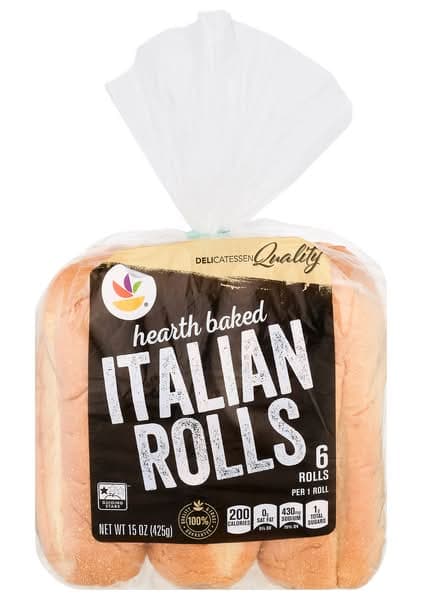 Stop & Shop Hearth Baked Italian Sandwich Rolls