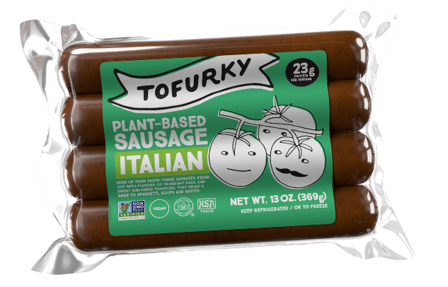 Tofurky Italian Sausage With Sun-Dried Tomatoes And Basil