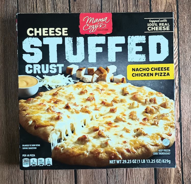 Mama Cozzi'S Cheese Stuffed Crust Nacho Cheese Chicken Pizza