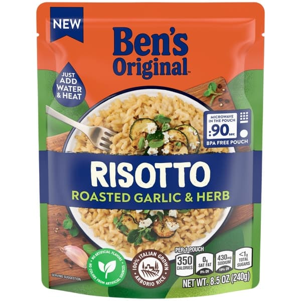 Ben'S Original Risotto Roasted Garlic & Herb
