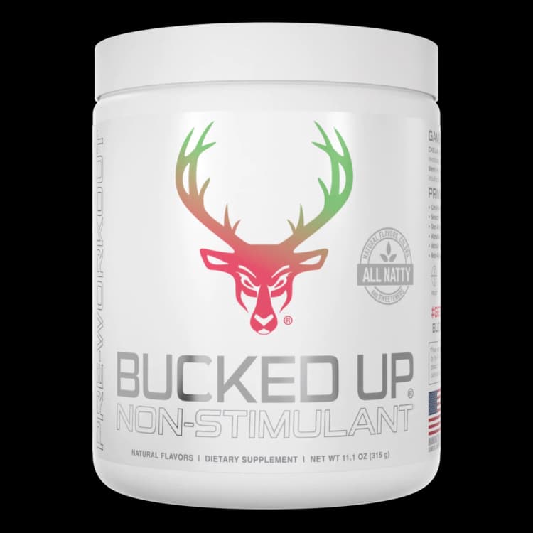 Bucked Up Non-Stimulant Pre-Workout Strawberry Kiwi Flavor